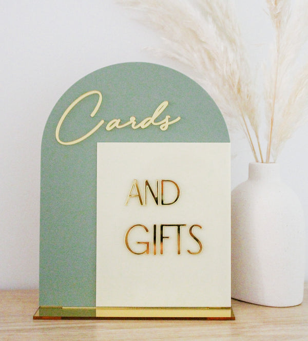 Boho Cards & Gifts Sign