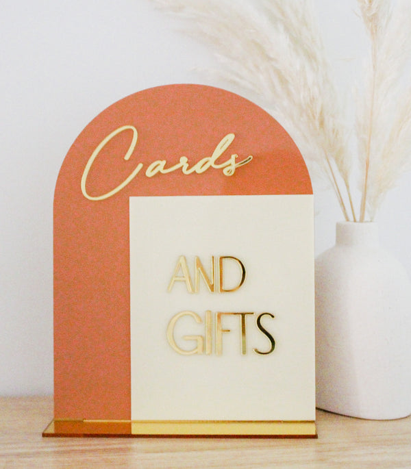 Boho Cards & Gifts Sign